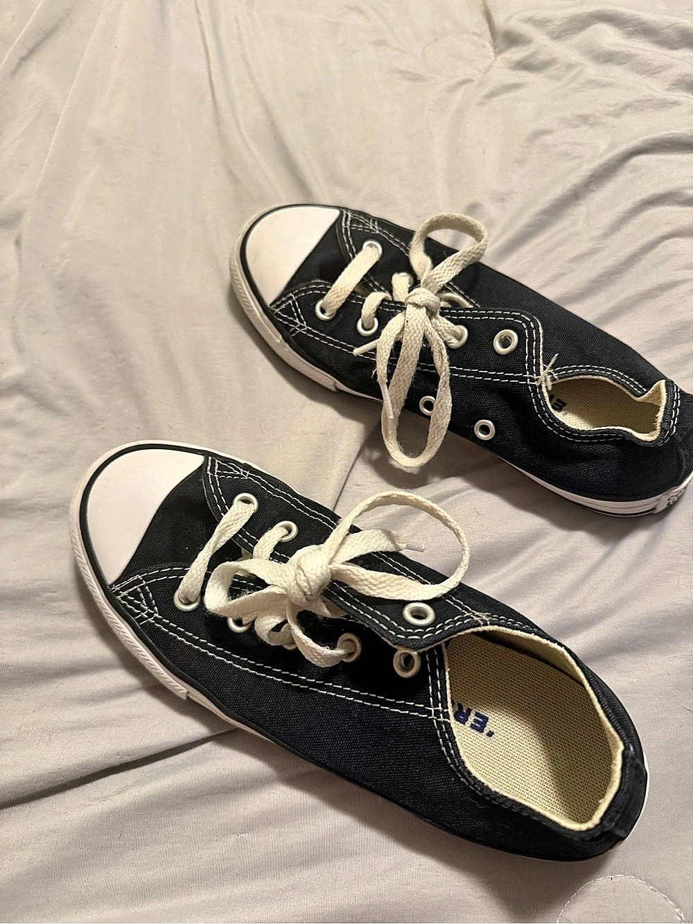 Converse Chuck Taylor All Star Dainty Low Top Black & White Sneakers